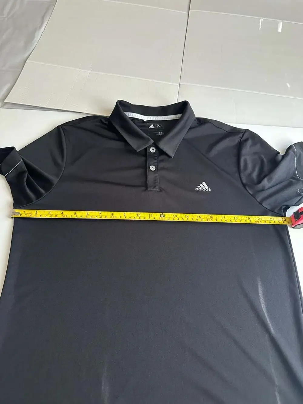 Adidas Climacool Performance Golf Polo Shirt Black